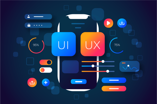تصميم UI/UX احترافي